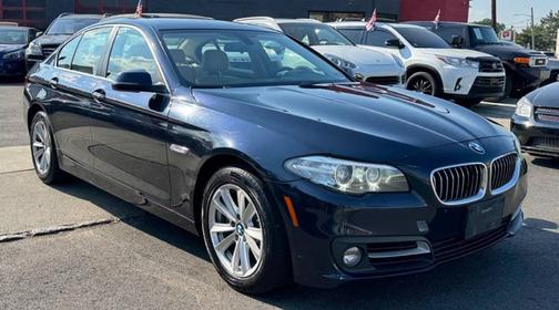 Blue 2016 BMW 528 i xDrive