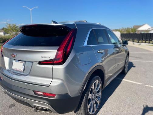 Silver 2023 Cadillac XT4 Premium Luxury