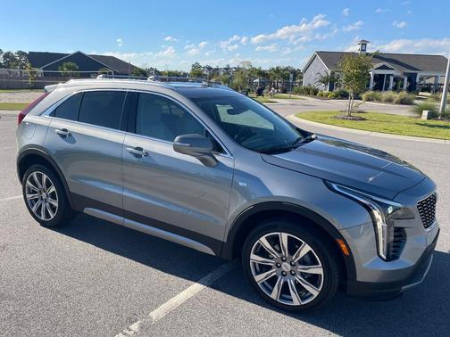 Silver 2023 Cadillac XT4 Premium Luxury