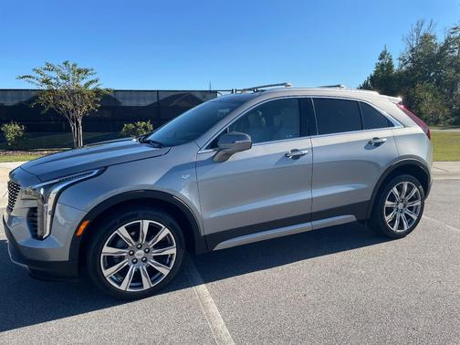 Silver 2023 Cadillac XT4 Premium Luxury