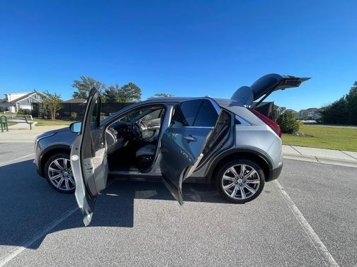 Silver 2023 Cadillac XT4 Premium Luxury