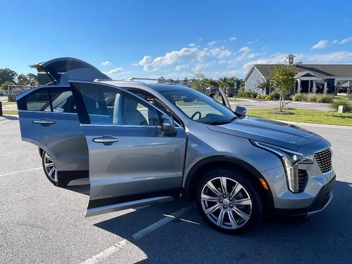 Silver 2023 Cadillac XT4 Premium Luxury