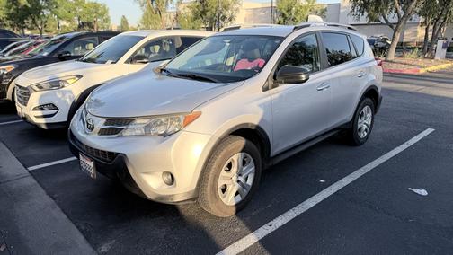 Silver 2015 Toyota RAV4 LE