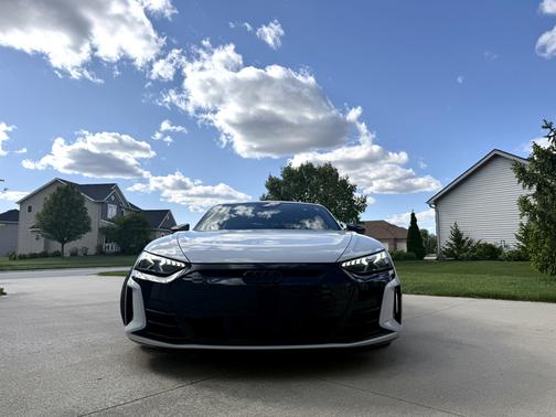 Gray 2022 Audi e-tron GT Prestige