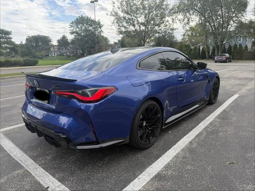 Blue 2023 BMW M4 Competition xDrive