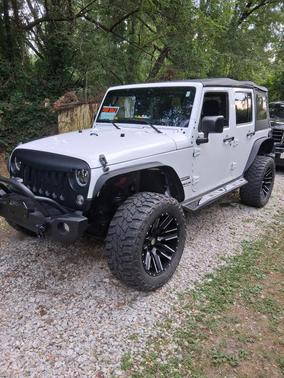 White 2016 Jeep Wrangler Unlimited Sport