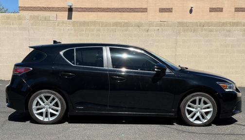Black 2015 Lexus CT 200h Premium
