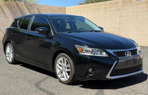 Black 2015 Lexus CT 200h Premium
