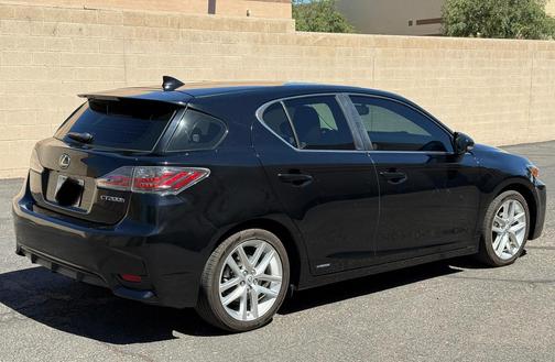 Black 2015 Lexus CT 200h Premium