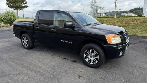 Black 2010 Nissan Titan XE