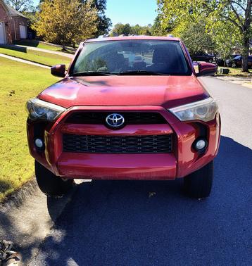 Red 2014 Toyota 4Runner SR5