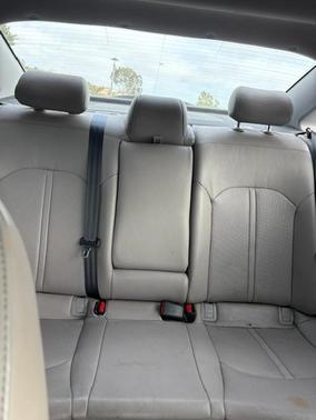 White 2015 Hyundai SONATA Limited