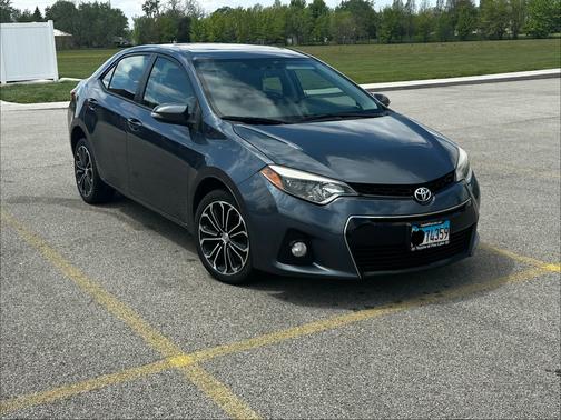 Blue 2014 Toyota Corolla S Plus