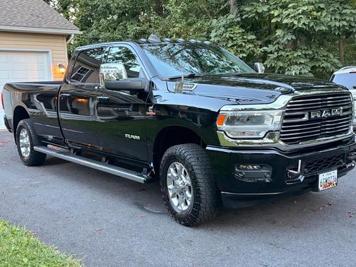 Black 2024 RAM 3500 Laramie