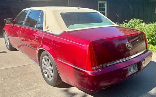 Red 2008 Cadillac DTS Luxury I