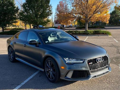 Gray 2017 Audi RS 7 4.0T Performance Prestige