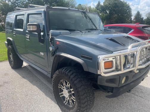 Blue 2005 Hummer H2 Base