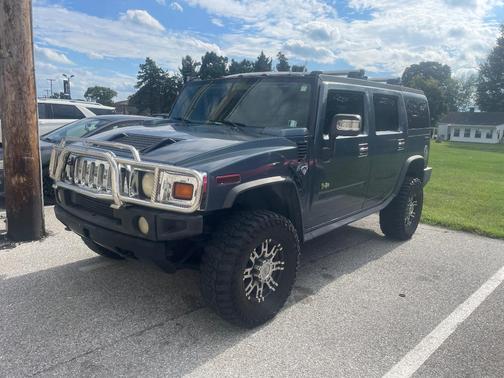 Blue 2005 Hummer H2 Base