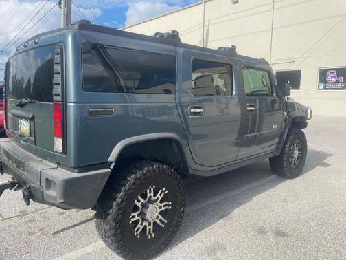 Blue 2005 Hummer H2 Base