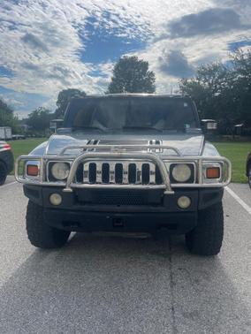 Blue 2005 Hummer H2 Base