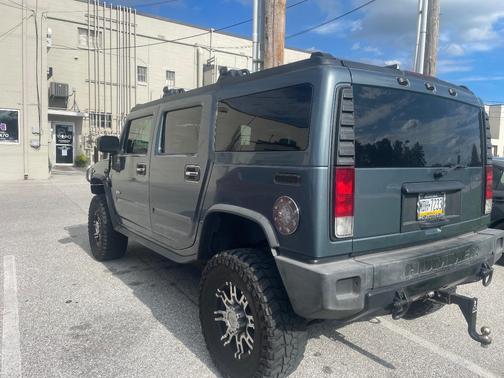 Blue 2005 Hummer H2 Base