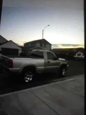 Gray 2007 Chevrolet Silverado 1500 Work Truck