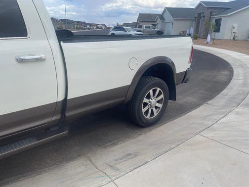 White 2018 RAM 3500 Laramie