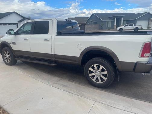 White 2018 RAM 3500 Laramie