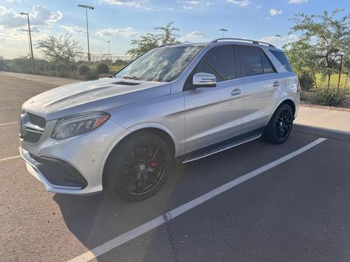 Silver 2018 Mercedes-Benz AMG GLE 63 S-Model 4MATIC