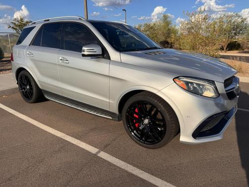 Silver 2018 Mercedes-Benz AMG GLE 63 S-Model 4MATIC