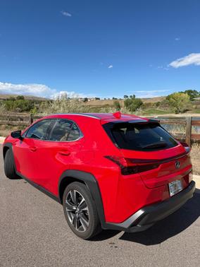 Red 2019 Lexus UX 200 F Sport