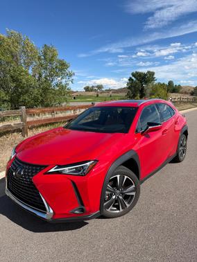 Red 2019 Lexus UX 200 F Sport