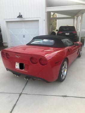 Red 2007 Chevrolet Corvette Base