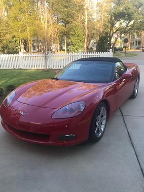 Red 2007 Chevrolet Corvette Base