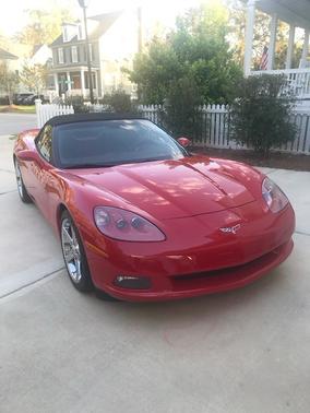 Red 2007 Chevrolet Corvette Base