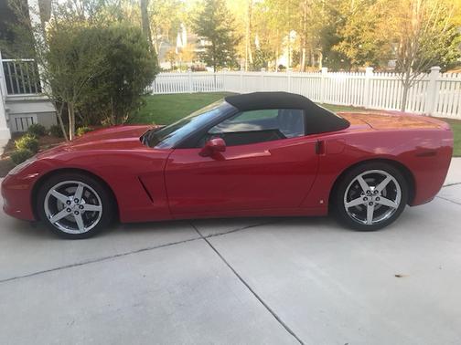 Red 2007 Chevrolet Corvette Base