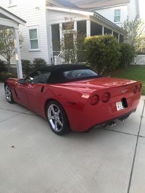 Red 2007 Chevrolet Corvette Base