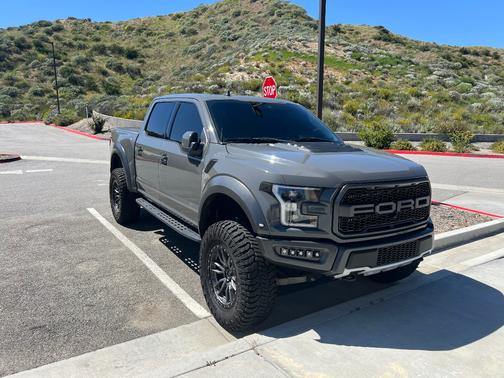 Gray 2020 Ford F-150 Raptor