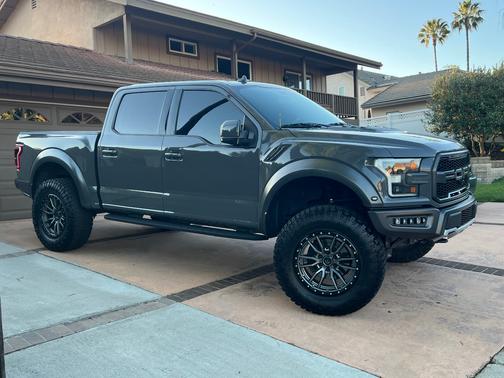 Gray 2020 Ford F-150 Raptor