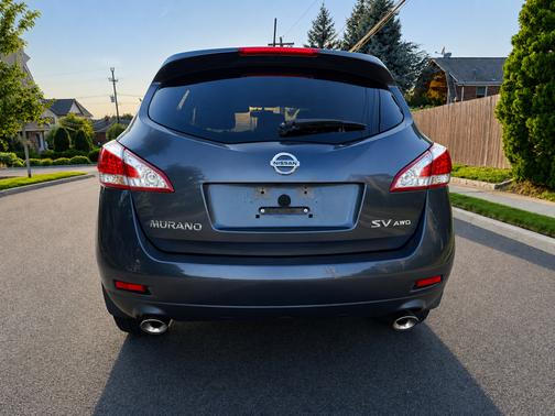 Blue 2014 Nissan Murano SV