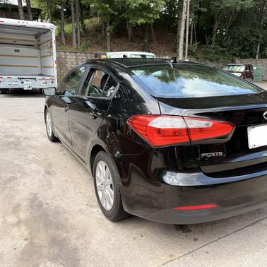 Black 2015 Kia Forte LX