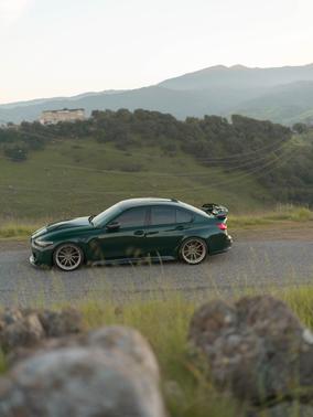 Green 2024 BMW M3 Base