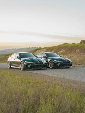Green 2024 BMW M3 Base