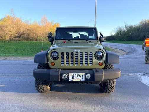 Green 2013 Jeep Wrangler Sport