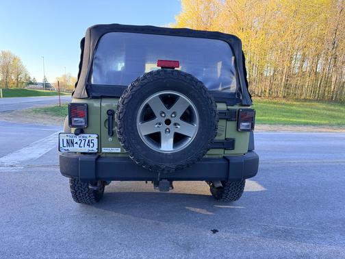Green 2013 Jeep Wrangler Sport