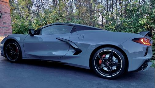 Gray 2024 Chevrolet Corvette Stingray w/3LT