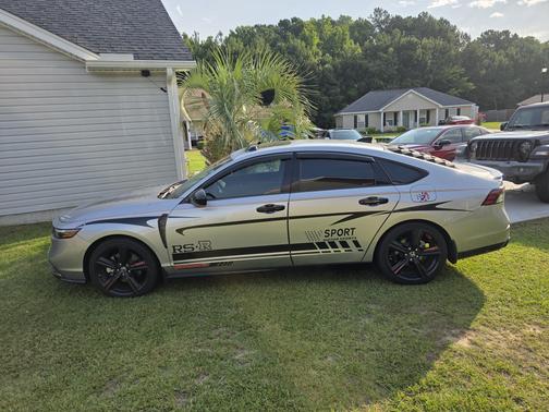 Silver 2023 Honda Accord Hybrid Sport-L