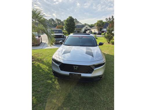 Silver 2023 Honda Accord Hybrid Sport-L