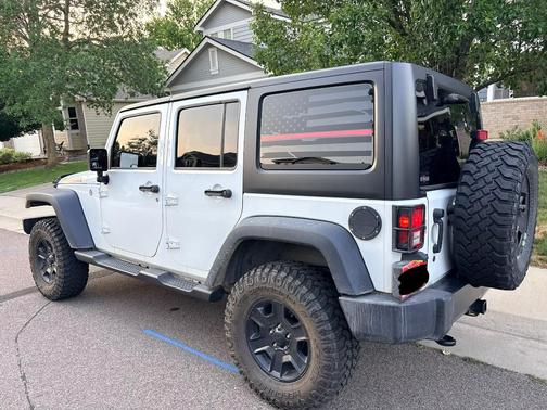 White 2016 Jeep Wrangler Unlimited Sport