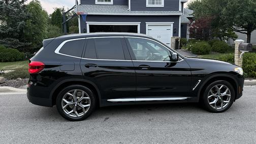 Black 2021 BMW X3 xDrive30i